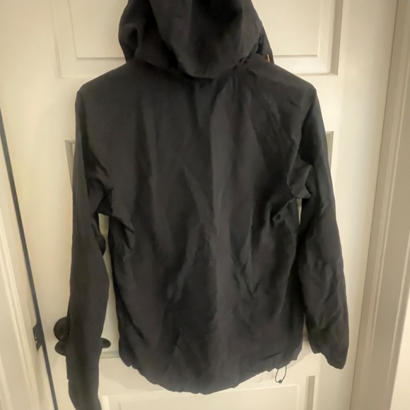 LL Bean Black Windbreaker Anorak - XXS - Picture 3 of 4